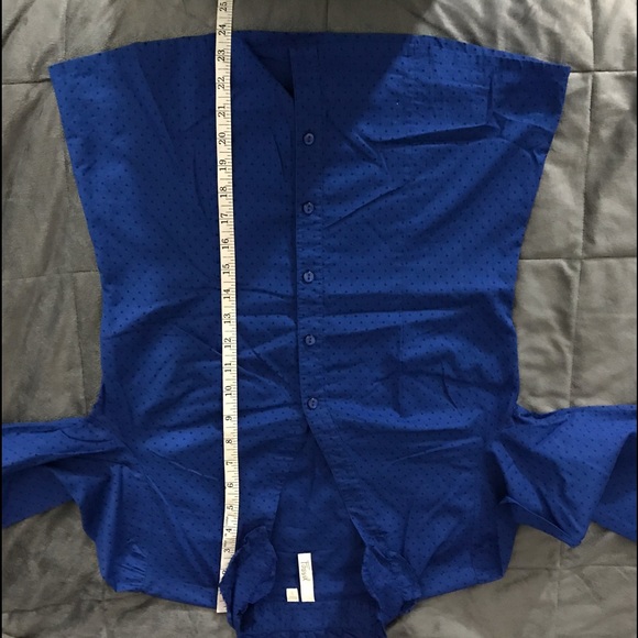 Fossil Polka Dot Button Down Blouse Size Small - Picture 6 of 8